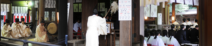 高見神社の大祓除夜祭